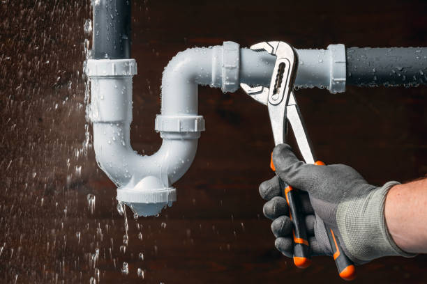 Professional Burst Pipe Repair technician working in Worcester, PA